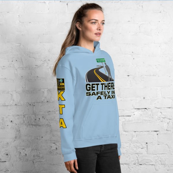“GET THERE SAFELY IN A TAXI” Premium Soft & Heavy Blend Hoodie - Image 18
