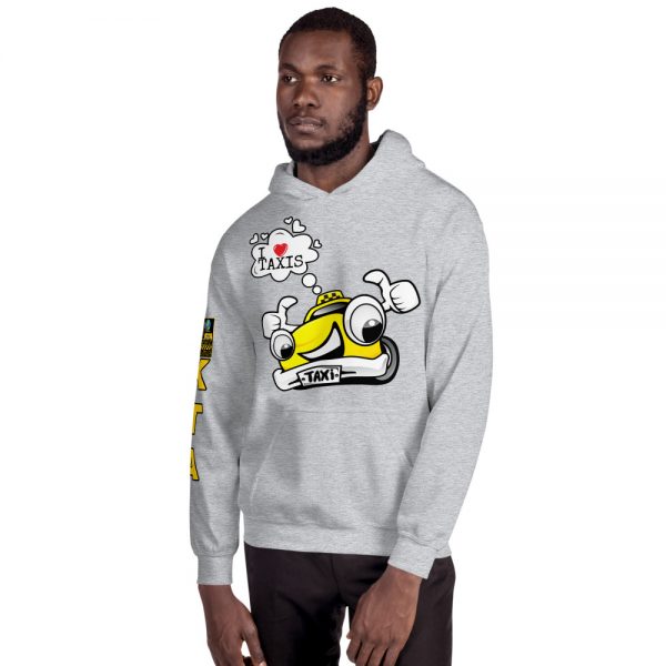 "I LOVE TAXIS" Premium Soft & Heavy Blend Hoodie - Image 10