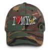 “I LOVE MY TAXI” Embroidered Yupoong Dad Hat - Image 4