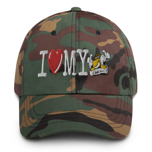 “I LOVE MY TAXI” Embroidered Yupoong Dad Hat - Image 4