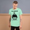 "I'M A PROUD TAXI DRIVER" Premium Bright Color T-Shirt - Image 7