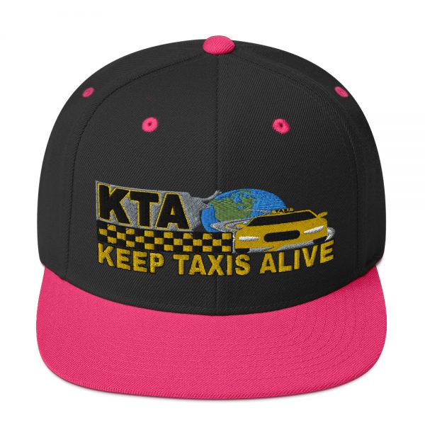“KEEP TAXIS ALIVE - v1” Embroidered Yupoong Snapback Hat - Image 4