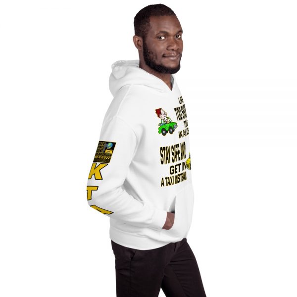 “LIFE IS TOO SHORT TO GET IN AN UBER” Premium Soft & Heavy Blend Hoodie - Image 3