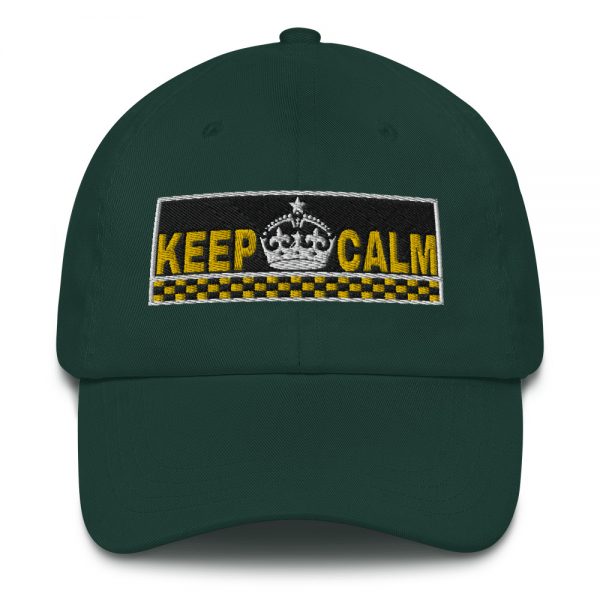 “KEEP CALM” Embroidered Yupoong Dad Hat - Image 8