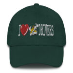 “I LOVE TAXI DRIVERS” Embroidered Yupoong Dad Hat
