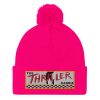 “THE THRILLER CABBIE” Embroidered Pom-Pom Beanie - Image 11