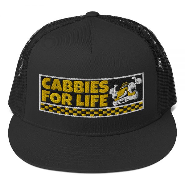“CABBIES FOR LIFE” Embroidered Yupoong Trucker Cap - Image 3