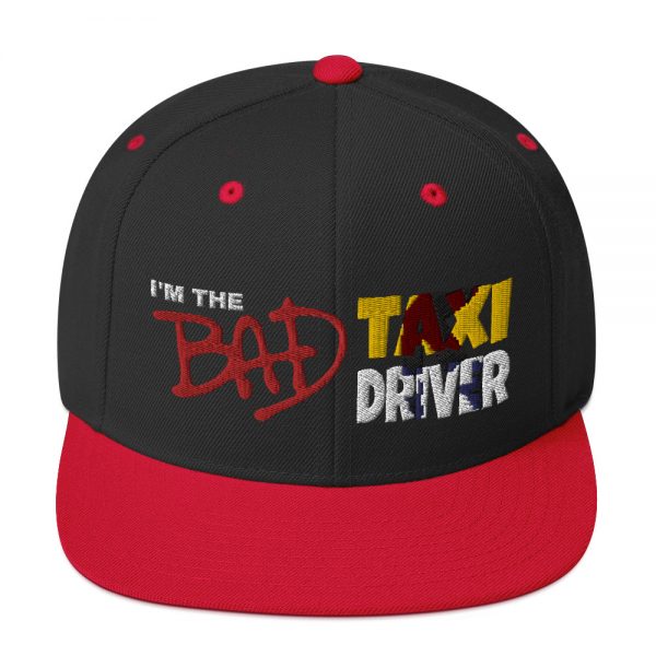 “I'M THE BAD TAXI DRIVER” Embroidered Yupoong Snapback Hat - Image 6