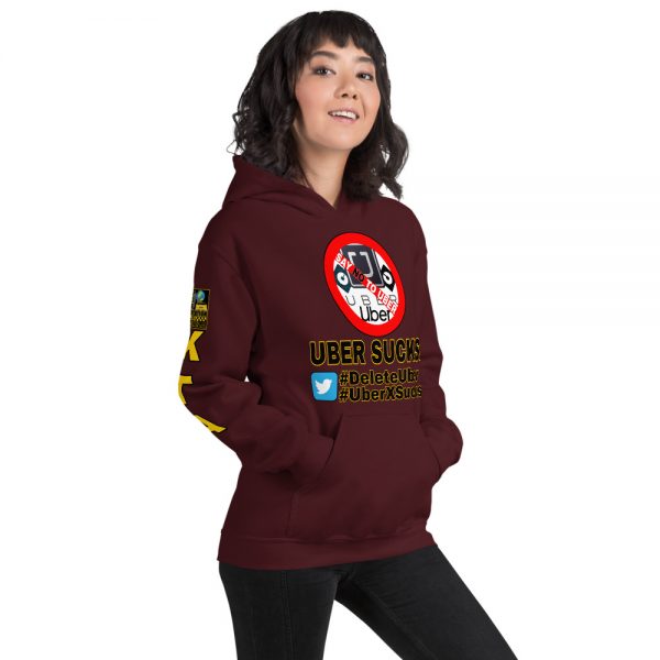 “UBER SUCKS!” Premium Soft & Heavy Blend Hoodie - Image 16