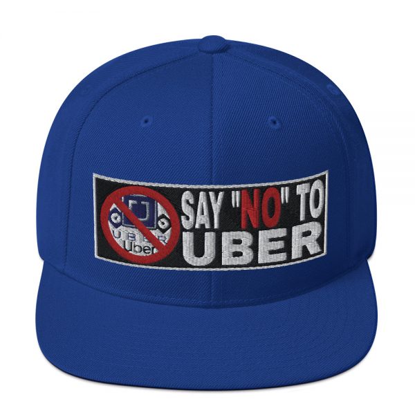 “SAY NO TO UBER - v2” Embroidered Yupoong Snapback Hat - Image 33
