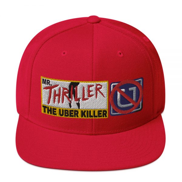 “MR. THRILLER, THE UBER KILLER” Embroidered Yupoong Snapback Hat - Image 39