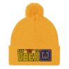 “SAY NO TO UBER – v1” Embroidered Pom-Pom Beanie - Image 11