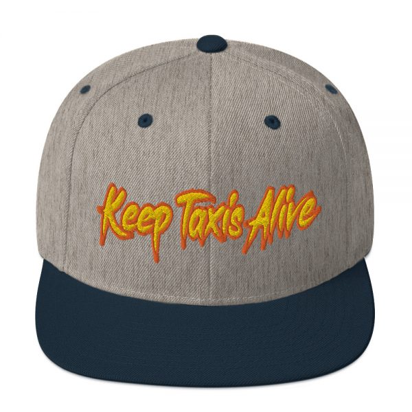 “KEEP TAXIS ALIVE - v2” Embroidered Yupoong Snapback Hat - Image 27