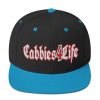 “CABBIES4LIFE” Embroidered Yupoong Snapback Hat - Image 2