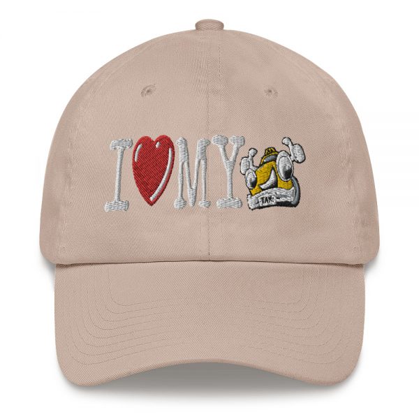 “I LOVE MY TAXI” Embroidered Yupoong Dad Hat - Image 11