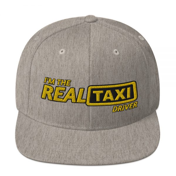 “I'M THE REAL TAXI DRIVER - v2” Embroidered Yupoong Snapback Hat - Image 26