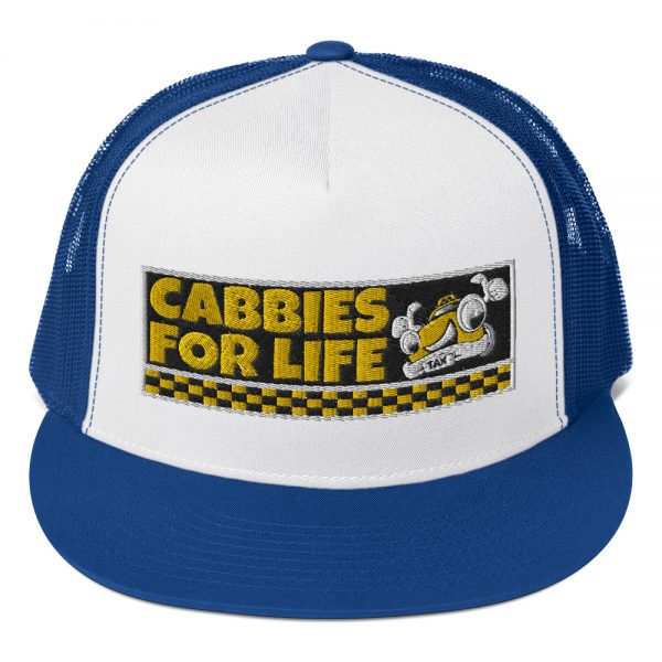 “CABBIES FOR LIFE” Embroidered Yupoong Trucker Cap - Image 9