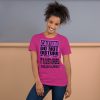 "DO NOT DISTURB MY BEAUTY SLEEP" Premium Dark Color T-Shirt - Image 11