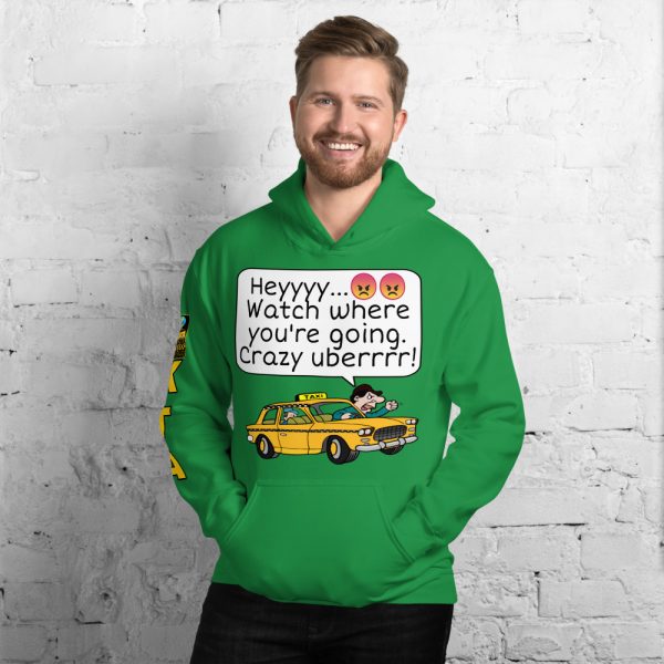 “CRAZY UBERRRR” Premium Soft & Heavy Blend Hoodie - Image 14