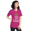 "KEEP CALM" Premium Dark Color T-Shirt - Image 33