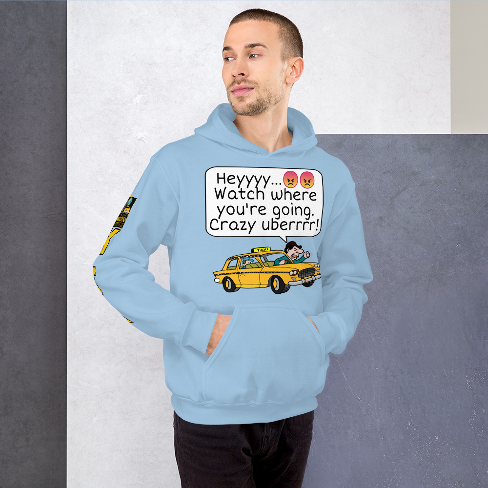 “CRAZY UBERRRR” Premium Soft & Heavy Blend Hoodie