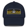 “KEEP CALM” Embroidered Yupoong Dad Hat - Image 6