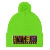 “I SAY NO TO UBER” Embroidered Pom-Pom Beanie - Image 9