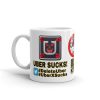 “UBER SUCKS!” Premium Glossy White Mug - Image 3