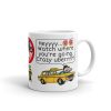 “CRAZY UBERRRR!” Premium Glossy White Mug - Image 2