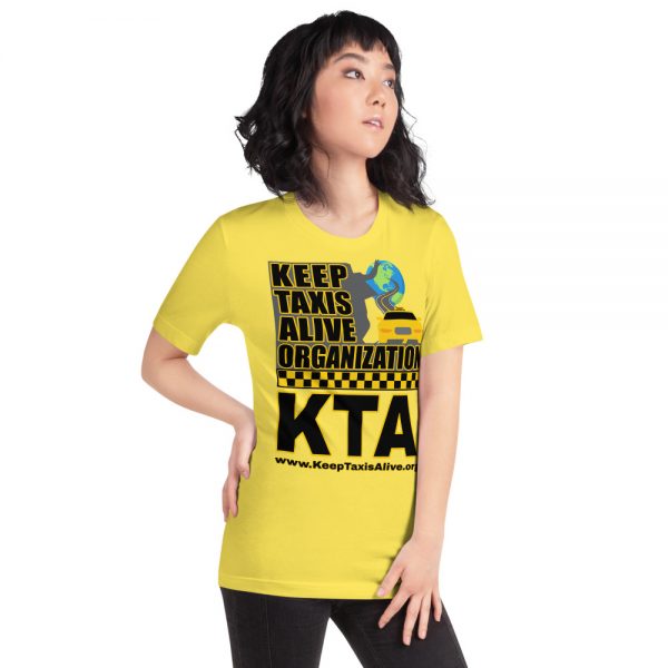 “KEEP TAXIS ALIVE ORGANIZATION” Premium Bright Color T-Shirt - Image 10