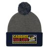 “CABBIES FOR LIFE” Embroidered Pom-Pom Beanie - Image 3