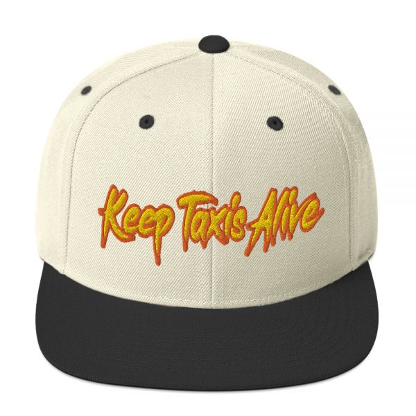 “KEEP TAXIS ALIVE - v2” Embroidered Yupoong Snapback Hat - Image 35