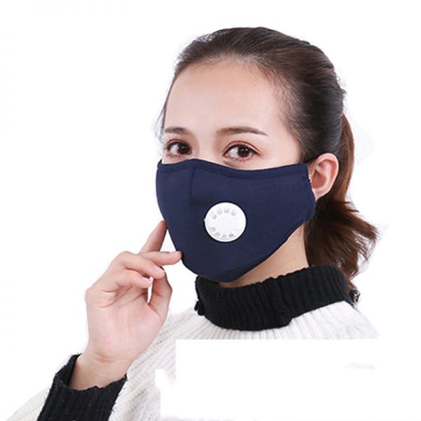 Stylish Thick Face Mask with a PM2.5 Anti-Pollution Filter - Image 4