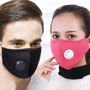 Stylish Thick Face Mask with a PM2.5 Anti-Pollution Filter
