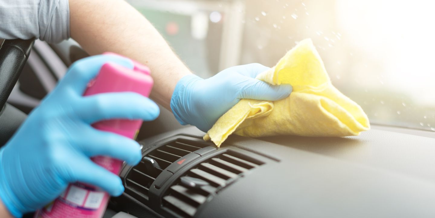 Cleaning and disinfection of your vehicle