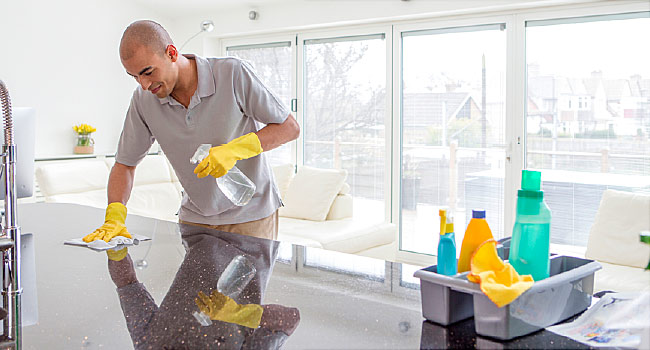 Disinfecting your home if someone is sick