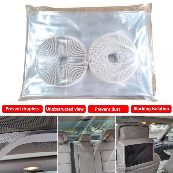 Taxi Driver Anti-Droplet Protective Isolation Clear Film Shield - Image 6