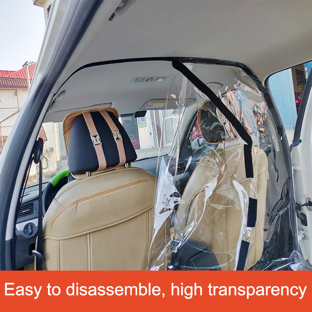 Taxi Driver Anti-Droplet Protective Isolation Clear Film Shield
