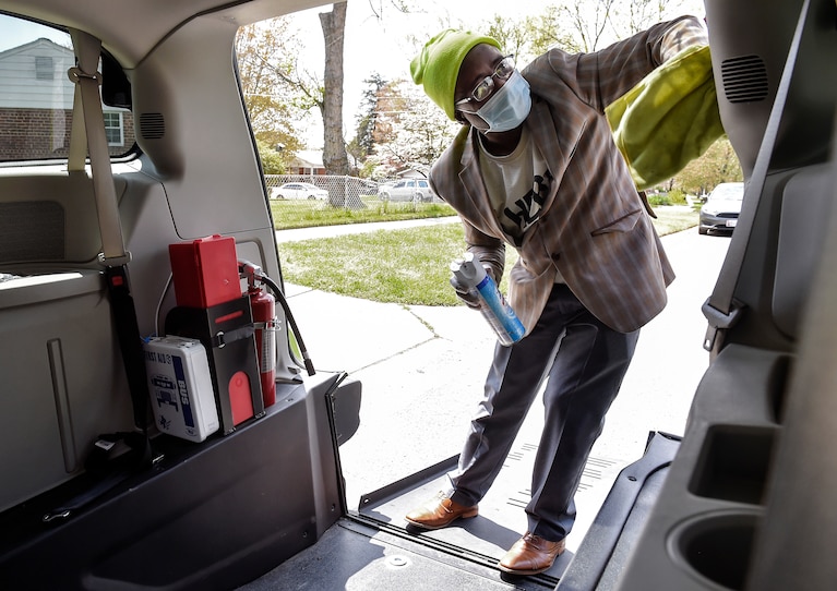 “The passenger get out of your car, you get your Lysol, and then you spray the seat, and you protect the next customer,” Traore said.