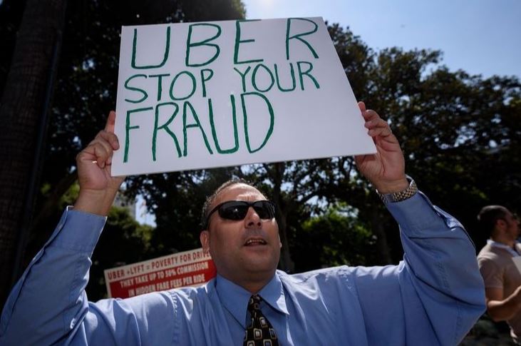 Uber Forcing Drivers to Accept a Huge Pay Cut