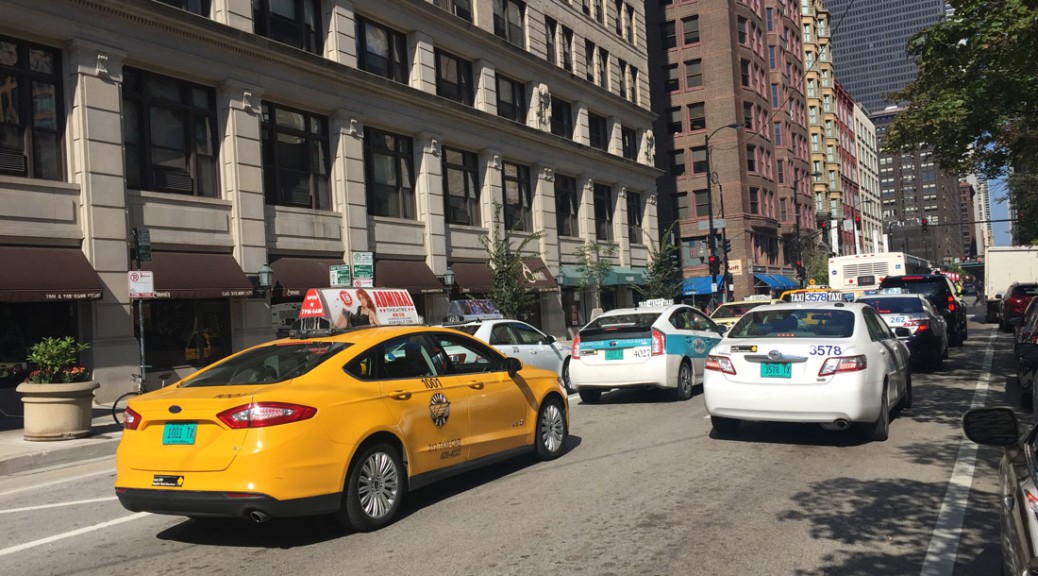 Steep drop in business for Chicago taxi drivers during COVID-19 pandemic