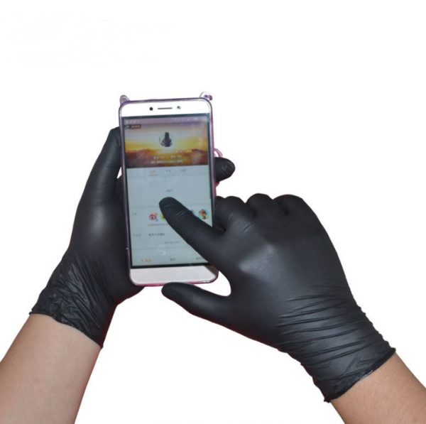 Medical-Grade Multi-Color Nitrile Rubber Gloves (100PCS) - Image 3