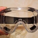 Fully Enclosed Safety Goggles with Anti-Fog Air Vents