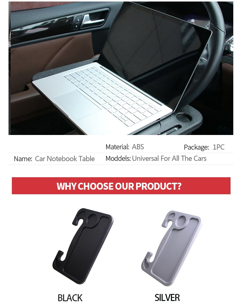 SEAMETAL Multi-Purpose Portable Car Desk