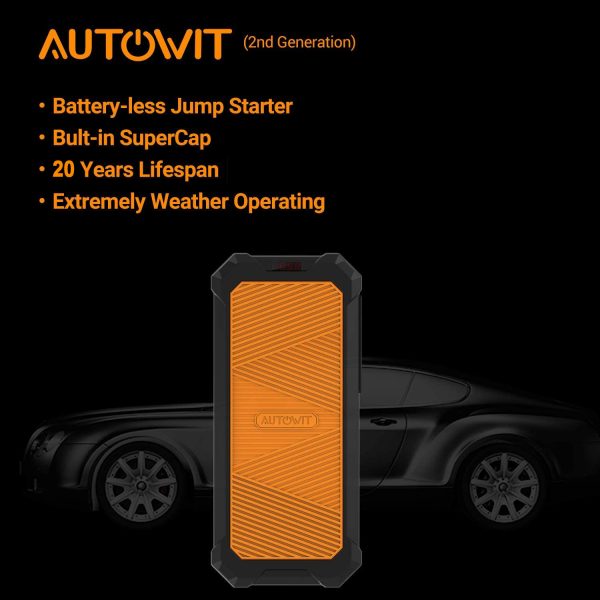 Autowit 12v 2nd Generation Battery Less Portable Car Battery Jump Starter22