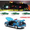 Collectable Replica Bmw Taxi Model And Pull Back Toy Car With Music & Lights3