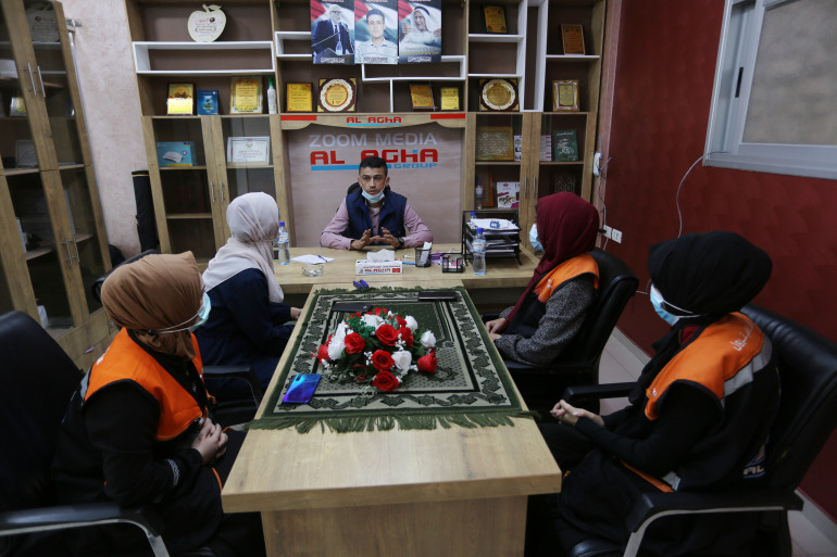 KTA News - Gaza women break down work barriers amid Israeli siege