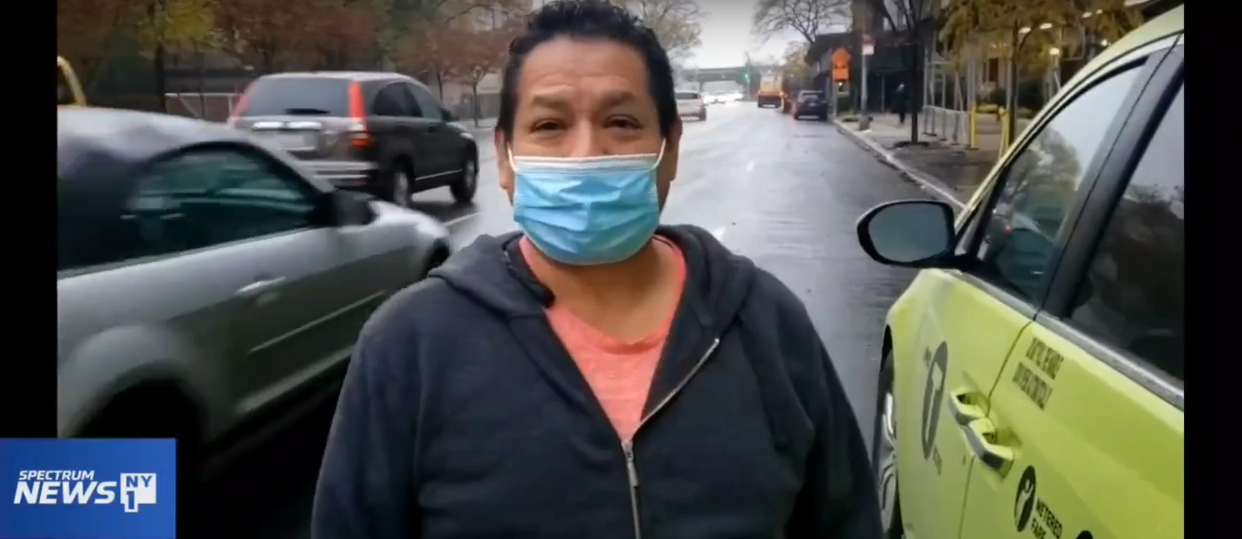 Taxi driver helps hungry New Yorkers – and himself – during pandemic