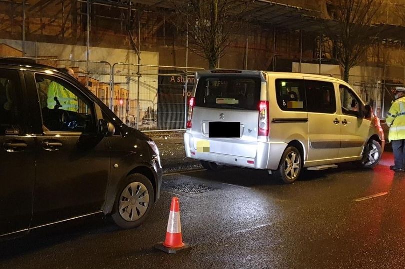 Taxi driver from Greater Manchester has licence suspended as part of crackdown in Liverpool