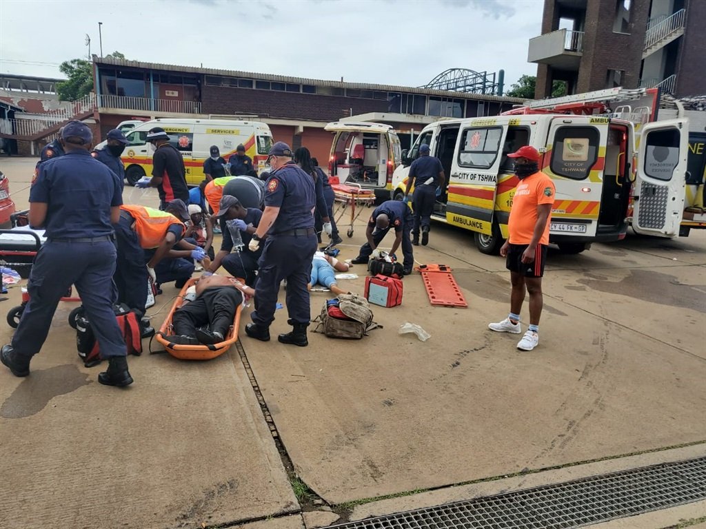KTA News - Taxi drivers & commuters were injured in shooting at a Pretoria taxi rank